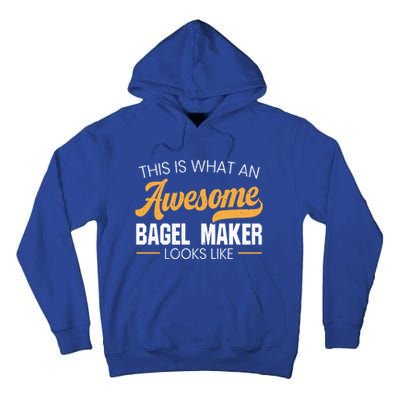 Bagel Maker Foodie Bread Bakery Food Jewish Sesame Sead Gift Tall Hoodie