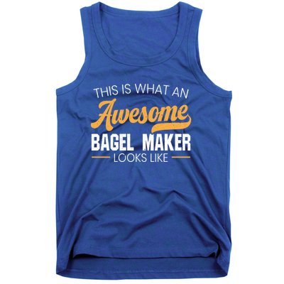 Bagel Maker Foodie Bread Bakery Food Jewish Sesame Sead Gift Tank Top