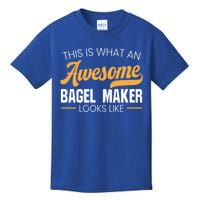 Bagel Maker Foodie Bread Bakery Food Jewish Sesame Sead Gift Kids T-Shirt