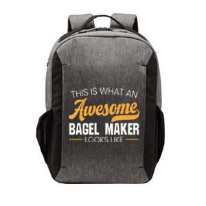 Bagel Maker Foodie Bread Bakery Food Jewish Sesame Sead Gift Vector Backpack