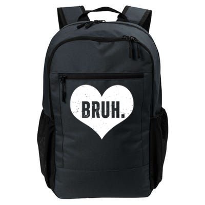 Bruh Meme Funny Valentine Daily Commute Backpack