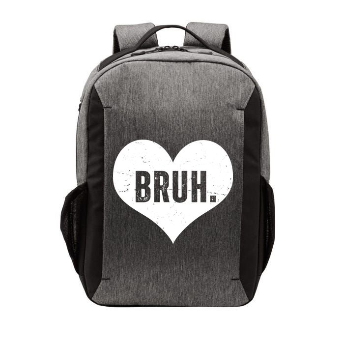 Bruh Meme Funny Valentine Vector Backpack