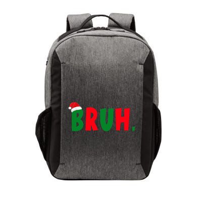 Bruh Meme Funny Christmas Saying Bro Greeting Vector Backpack