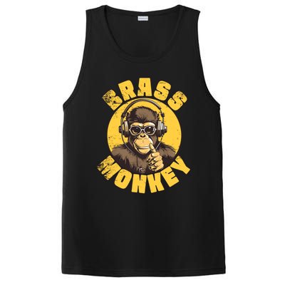 Brass Monkey Funny Cool Music PosiCharge Competitor Tank