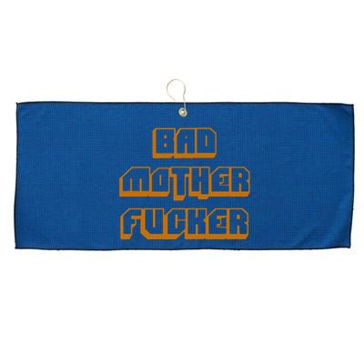 Bad Mother Fucker Large Microfiber Waffle Golf Towel