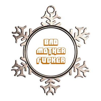 Bad Mother Fucker Metallic Star Ornament