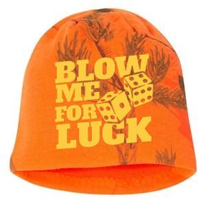 Blow Me For Luck Kati - Camo Knit Beanie