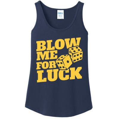 Blow Me For Luck Ladies Essential Tank