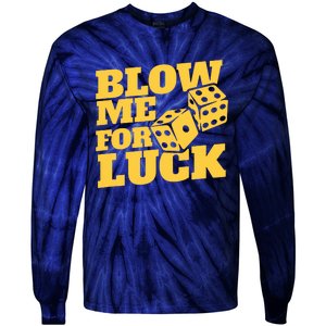 Blow Me For Luck Tie-Dye Long Sleeve Shirt