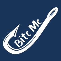 Bite Me Fish Hook Cooling Performance Crew T-Shirt