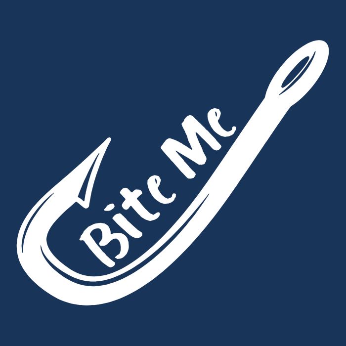 Bite Me Fish Hook Cooling Performance Crew T-Shirt