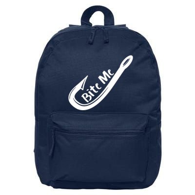 Bite Me Fish Hook 16 in Basic Backpack