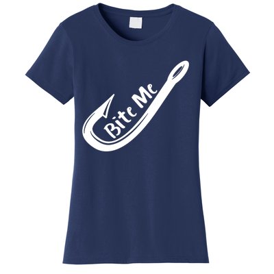 Bite Me Fish Hook Women's T-Shirt