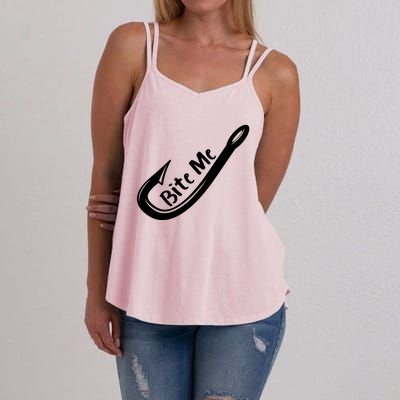 Bite Me Fish Hook Women's Strappy Tank