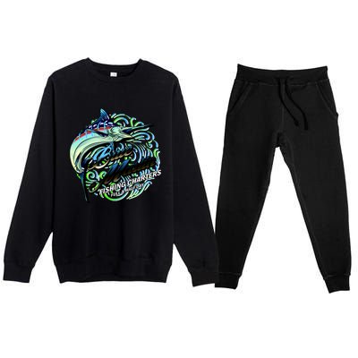 Blue Marlin Fishing Charters Premium Crewneck Sweatsuit Set