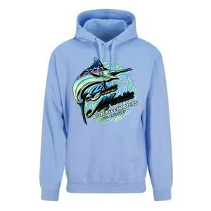 Blue Marlin Fishing Charters Unisex Surf Hoodie