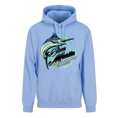 Blue Marlin Fishing Charters Unisex Surf Hoodie