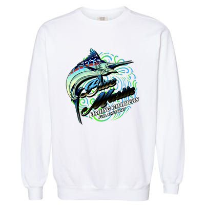 Blue Marlin Fishing Charters Garment-Dyed Sweatshirt