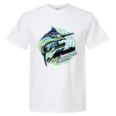 Blue Marlin Fishing Charters Garment-Dyed Heavyweight T-Shirt