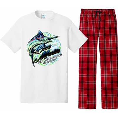 Blue Marlin Fishing Charters Pajama Set