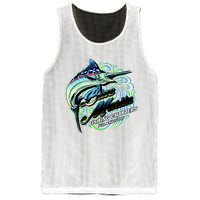 Blue Marlin Fishing Charters Mesh Reversible Basketball Jersey Tank