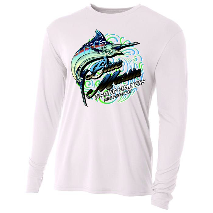 Blue Marlin Fishing Charters Cooling Performance Long Sleeve Crew