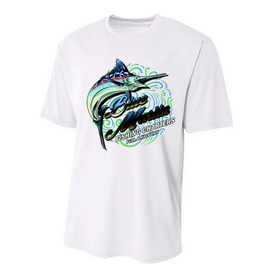 Blue Marlin Fishing Charters Performance Sprint T-Shirt