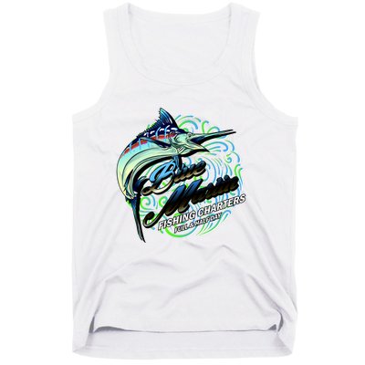 Blue Marlin Fishing Charters Tank Top