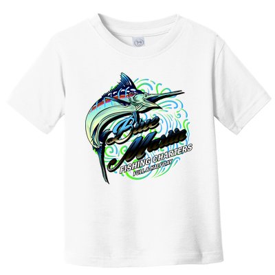 Blue Marlin Fishing Charters Toddler T-Shirt