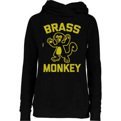 Brass Monkey Funky Monkey Womens Funnel Neck Pullover Hood