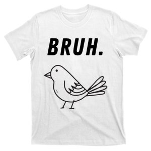 Bruh Meme Funny Saying Brother Greeting Teens T-Shirt