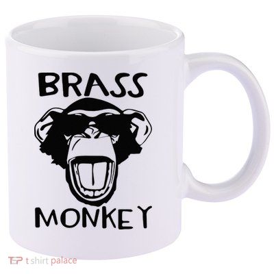 Brass Monkey Funky Monkey 11oz C Handle Ceramic Mug