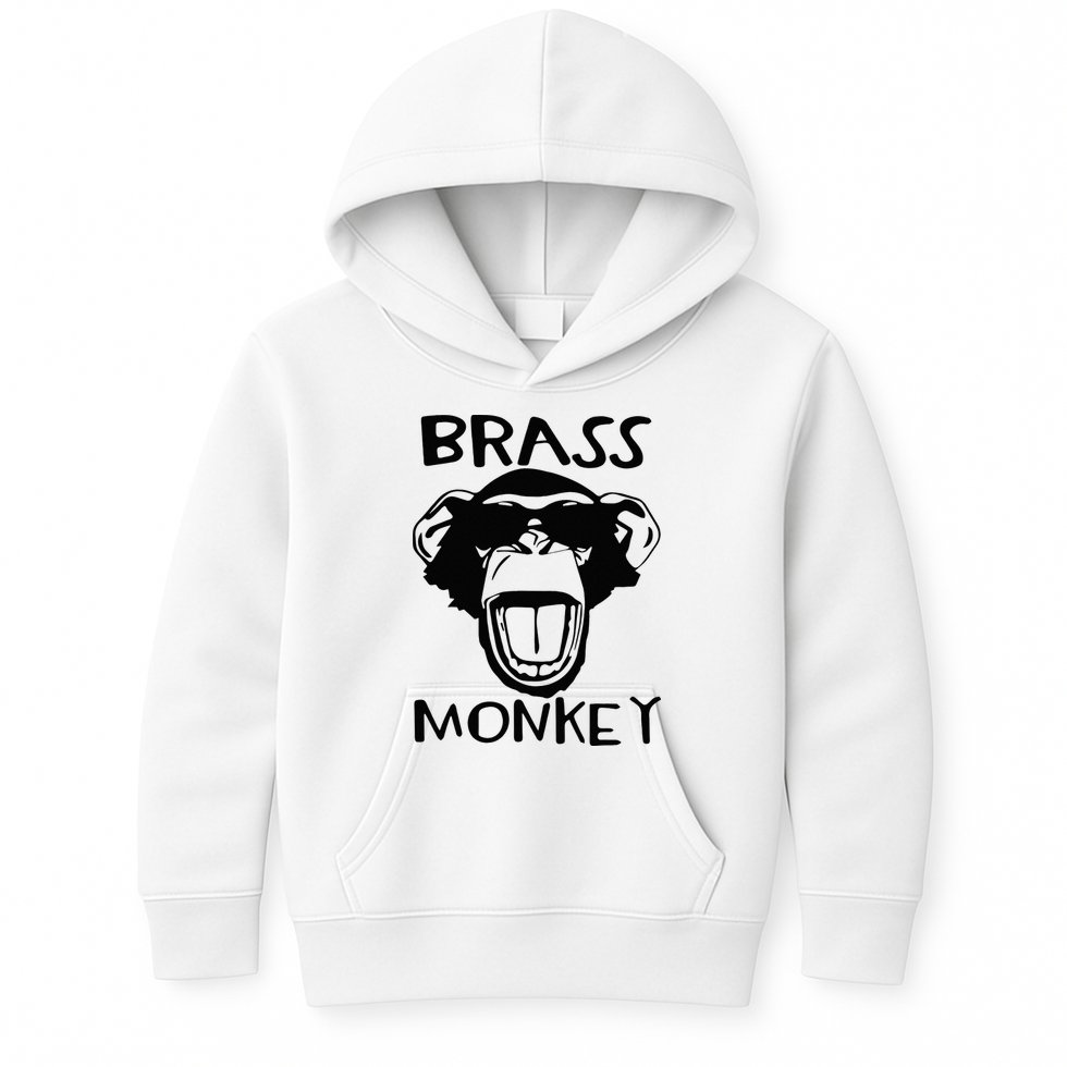 Brass Monkey Funky Monkey Kids Hoodie