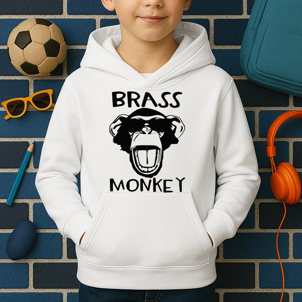 Brass Monkey Funky Monkey Kids Hoodie