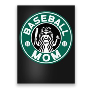 Baseball Mom For Women Mother Of Baseball Player Womens Poster