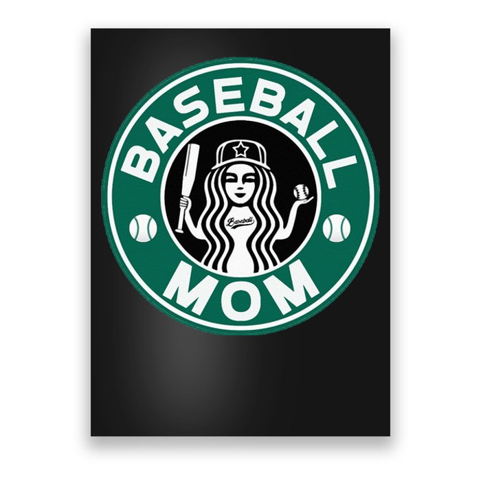 Baseball Mom For Women Mother Of Baseball Player Womens Poster