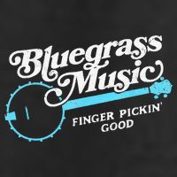 Bluegrass Music Finger Pickin Good Banjo Design Graphic Golf Towel