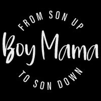 Boy Mama From Son Up To Son Down Funny Mom Of Boy Mom Life Drawstring Bag