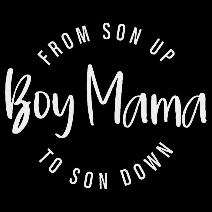 Boy Mama From Son Up To Son Down Funny Mom Of Boy Mom Life Drawstring Bag