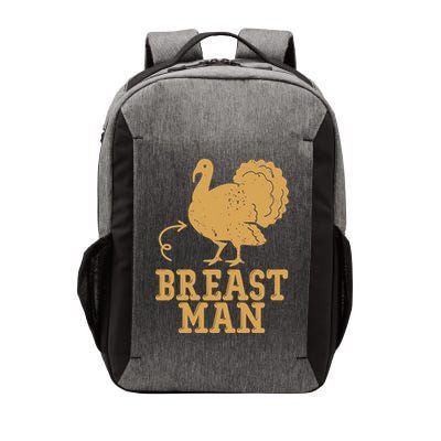 Breast Man Funny Turkey Thanksgiving Vector Backpack