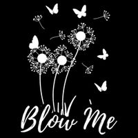 Blow Me Funny Dandelion Plant Flower Lovers  Wo Impact Tech Backpack