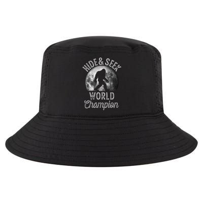 Bigfoot Moon Fantasy Hide And Seek World Champion Sasquatch Cool Comfort Performance Bucket Hat