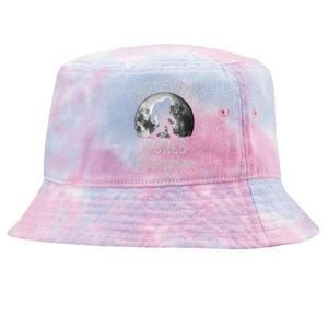 Bigfoot Moon Fantasy Hide And Seek World Champion Sasquatch Tie-Dyed Bucket Hat