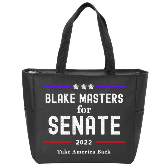 Blake Masters For Senate 29 Zip Tote Bag