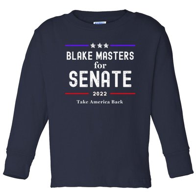 Blake Masters For Senate 29 Toddler Long Sleeve Shirt