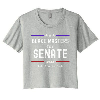 Blake Masters For Senate 29 Women's Crop Top Tee