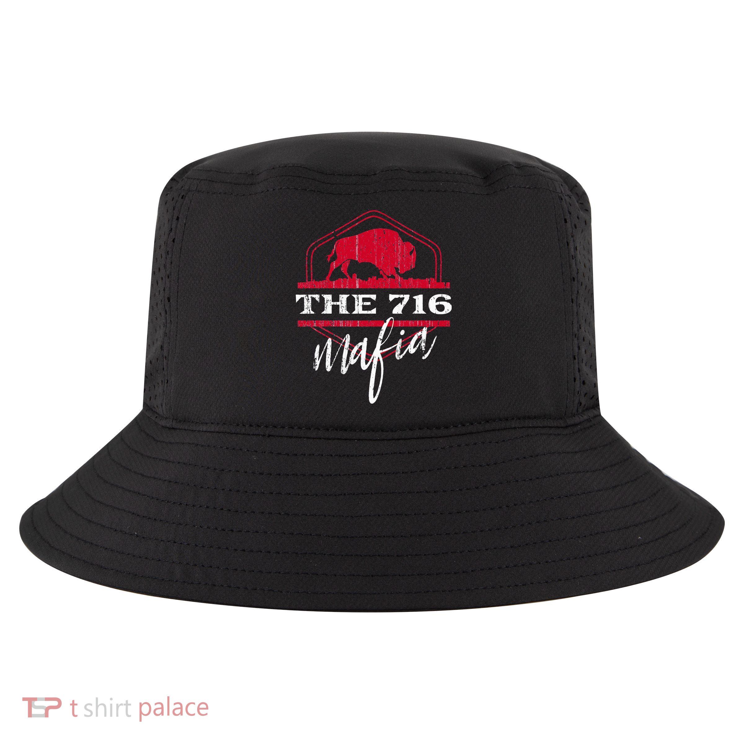 Buffalo Mafia For The 716 Area Code Buffalo Ny Cool Comfort Performance Bucket Hat