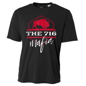 Buffalo Mafia For The 716 Area Code Buffalo Ny Cooling Performance Crew T-Shirt