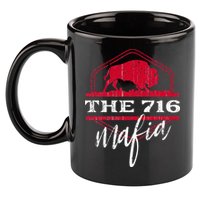 Buffalo Mafia For The 716 Area Code Buffalo Ny 11oz C Handle Ceramic Mug