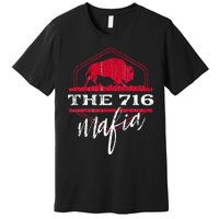 Buffalo Mafia For The 716 Area Code Buffalo Ny Premium T-Shirt